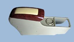 Storage box with cup holder assembly